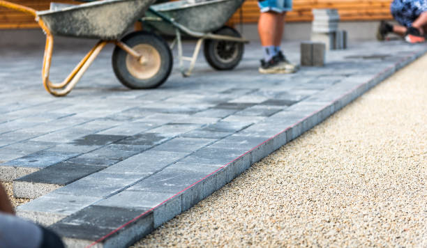 Residential Paver Driveway in New Canaan, CT